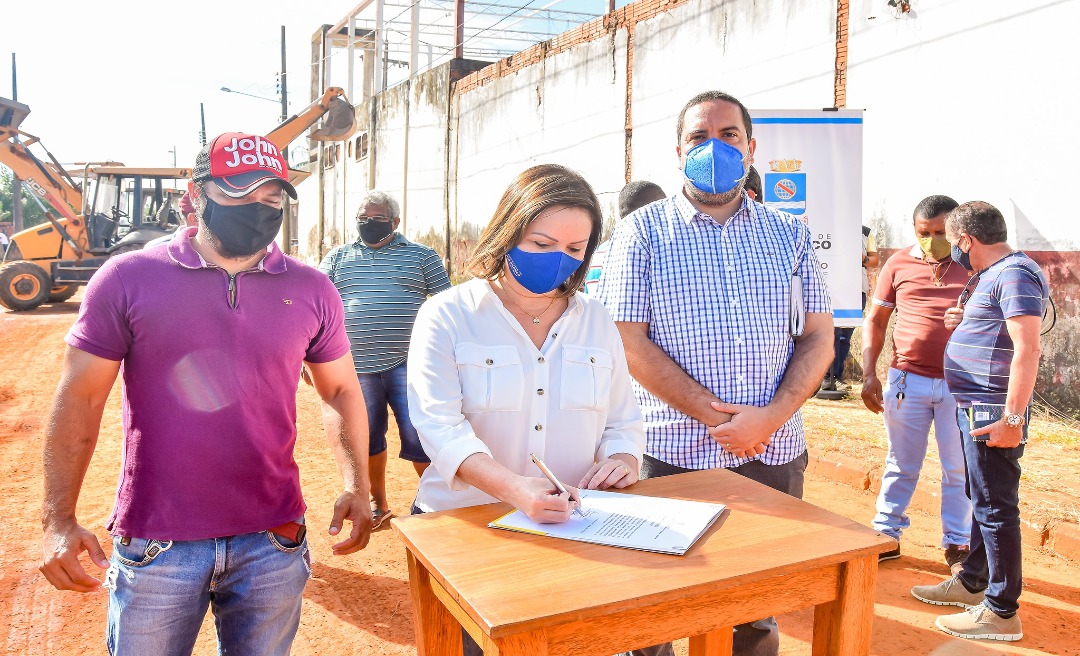 Regional Tancredo Neves: Socorro Neri autoriza mais R$ 4 milhões de investimentos na área de infraestrutura